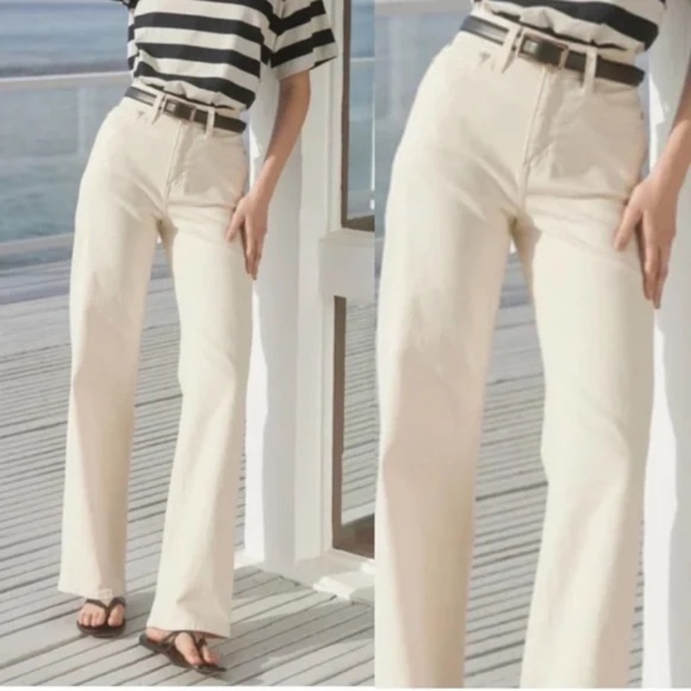AYR The Secret Sauce Jeans in Off-White in Size 25